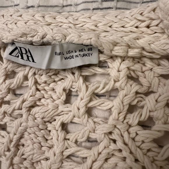 Cotten Blend Crochet Cardigan - Picture 3 of 5